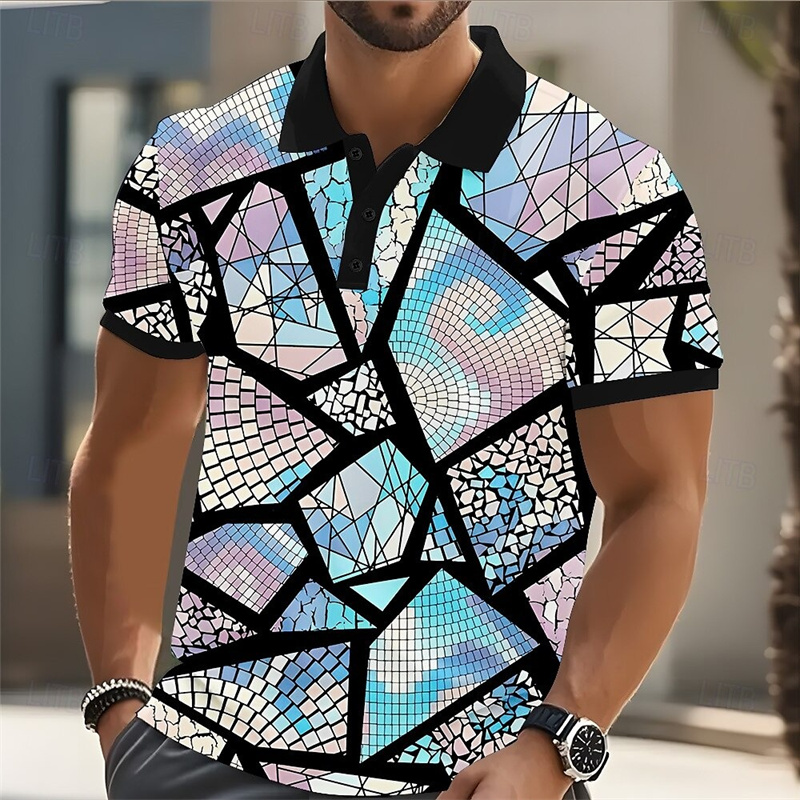 Street Fashion Men 2025 - 2025 قميص بولو رجالي قميص جولف