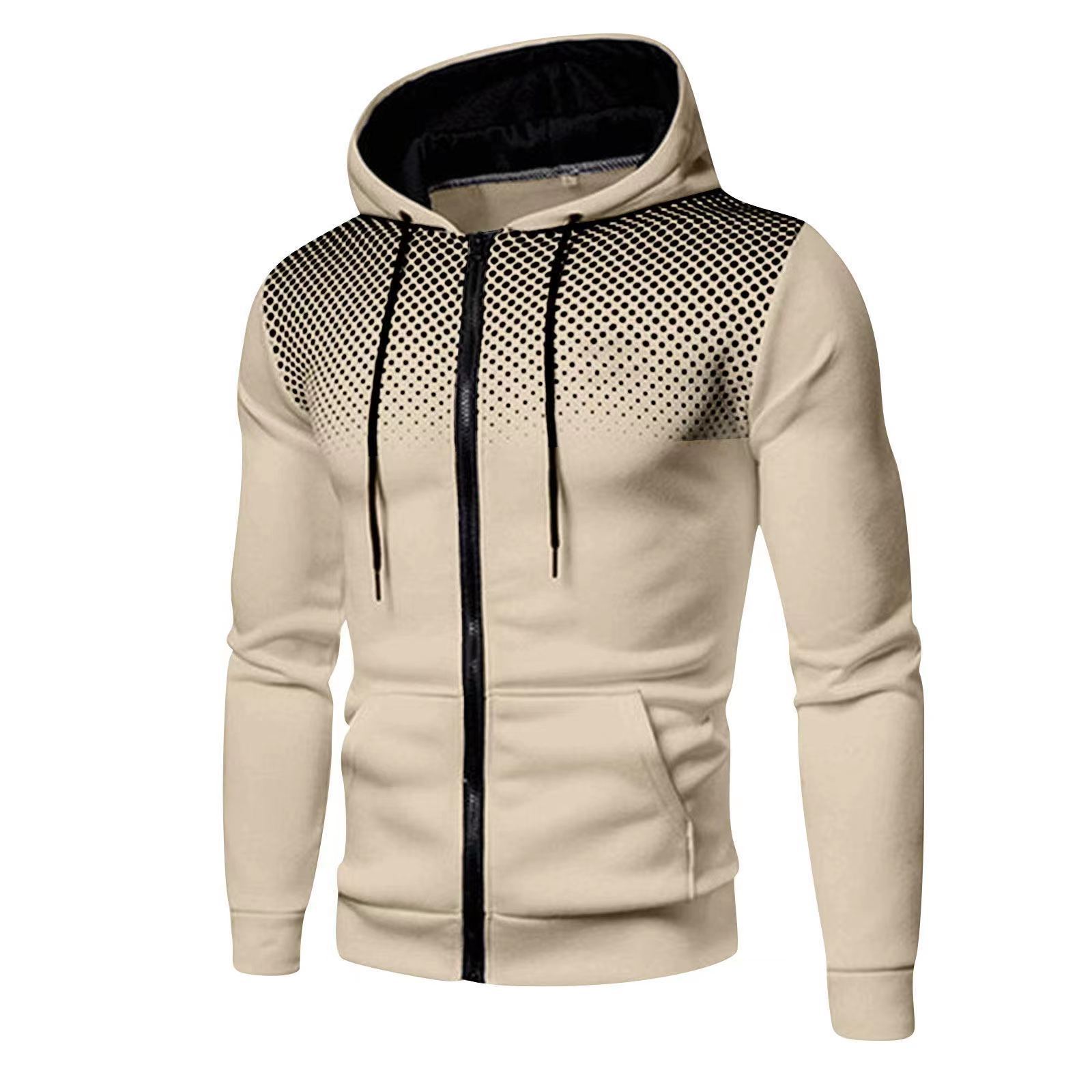 2025 جديد الرجال قلنسوة بسحاب  - مراجعة Street Fashion Men 2025 وسعره