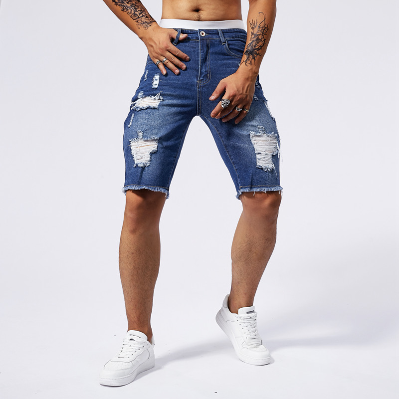 2025 صيف جديد الرجال ممزق الدي - مراجعة Street Fashion Men 2025 وسعره