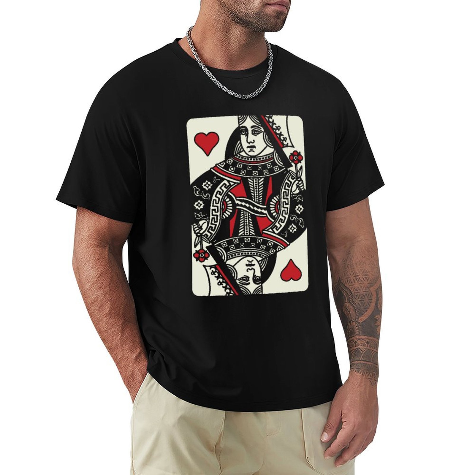 تي شيرت Queen of Hearts تي شير - مراجعة Queen Street Fashion وسعره