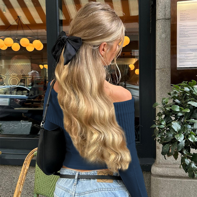 بلوزة نسائية عصرية بأكمام طويل - مراجعة Street Fashion Y2K وسعره