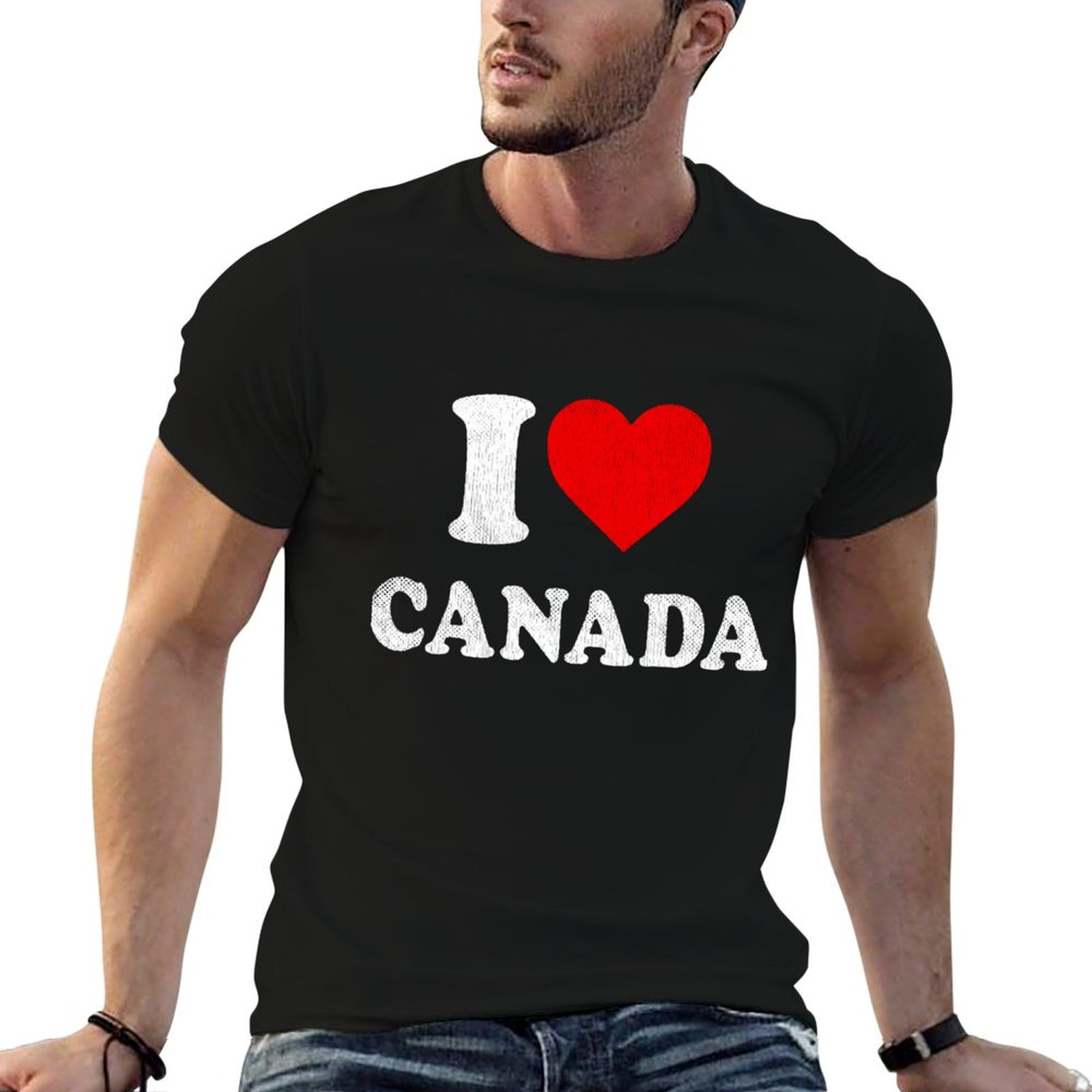 تي شيرت I Love Canada تي شيرت  - مراجعة Street Fashion Canada وسعره